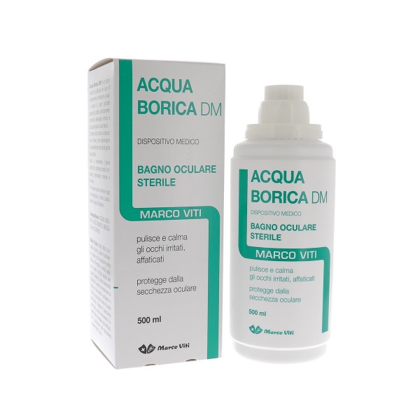 ACQUA BORICA PER BAGNO OCULARE STERILE 500 ML - Speedyfarma.it