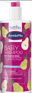 AMIDOMIO BABY SHAMPOO CON OLIO DI RISO LENITIVO E PROTETTIVO 750 ML - Speedyfarma.it