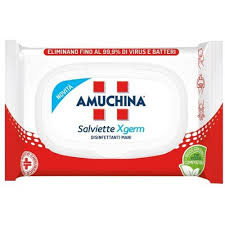 AMUCHINA XGERM SALVIETTINE MANI 20 PEZZI - Speedyfarma.it