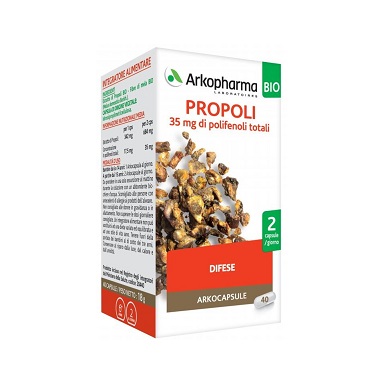 ARKOPHARMA PROPOLI BIO 40 CAPSULE - Speedyfarma.it