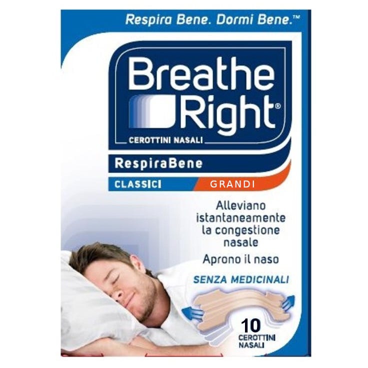 BREATH RIGHT CLASSICI GR 10PZ - Speedyfarma.it