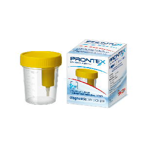 CONTENITORE PER URINA STERILE PRONTEX DIAGNOSTIC BOX CON PRELIEVO CUUM - Speedyfarma.it