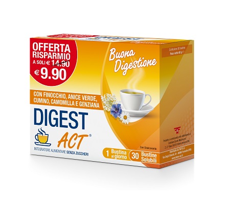 DIGEST ACT 30 BUSTINE SOLUBILI SENZA ZUCCHERI - Speedyfarma.it