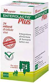 ENTEROLACTIS PLUS 30 CAPSULE - Speedyfarma.it