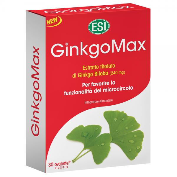 ESI GO UP GINKGOMAX 30 OVALETTE DA 800 MG - Speedyfarma.it