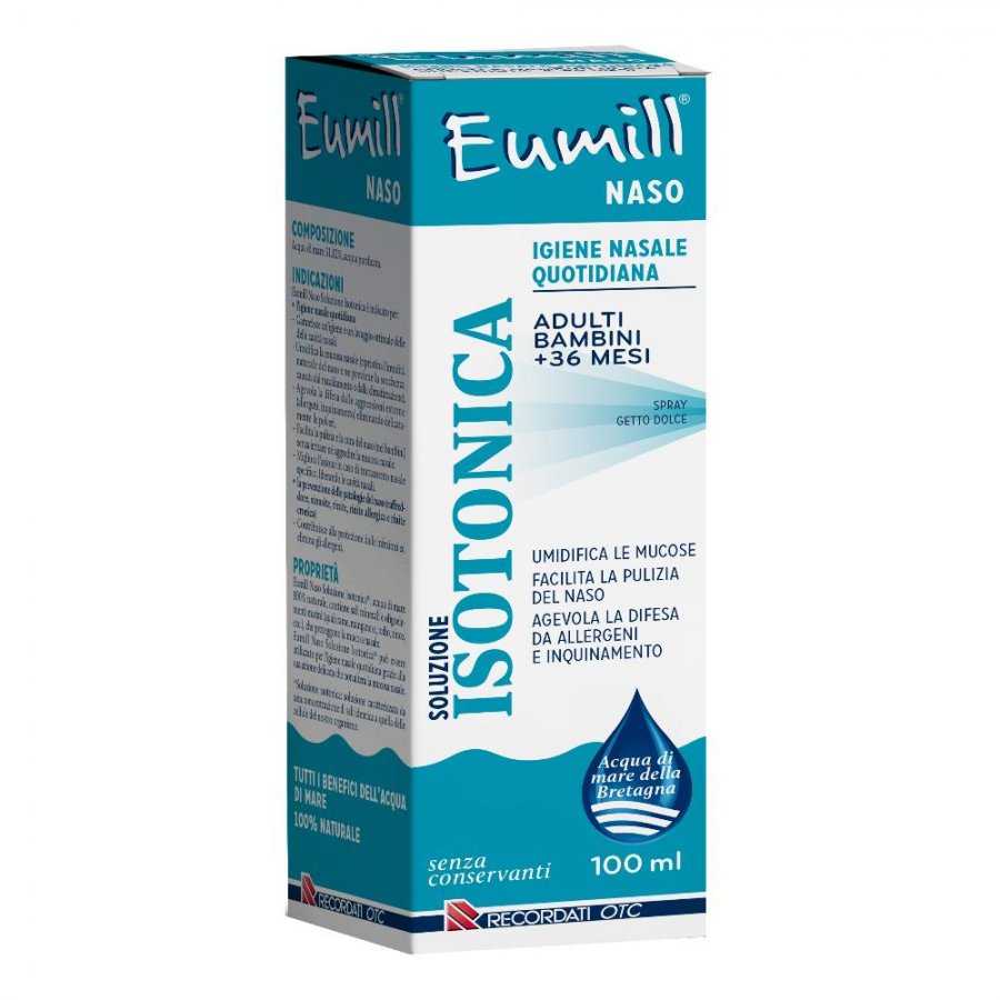EUMILL NASO SPRAY SOLUZIONE ISOTONICA 100 ML - Speedyfarma.it