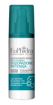 EUPHIDRA DEO SPRAY SUDORAZIONE INTENSA 100 ML - Speedyfarma.it