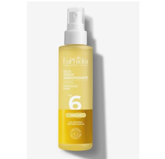 EUPHIDRA KALEIDO OLIO SOLARE ABBRONZANTE SPF6 150 ML - Speedyfarma.it