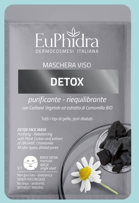 EUPHIDRA MASCHERA DETOX 1PZ - Speedyfarma.it