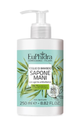 EUPHIDRA SAPONE LIQUIDO FOGLIE DI BAMBOO 250 ML - Speedyfarma.it