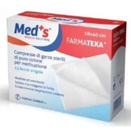 GARZA COMPRESSA IDROFILA MEDS FARMATEXA 2/8 10X10CM 100 PEZZI - Speedyfarma.it
