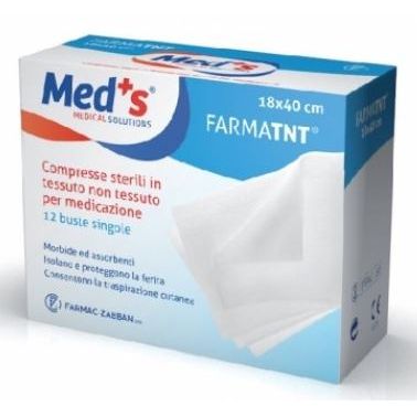 GARZA COMPRESSA MEDS TESSUTO NON TESSUTO 10X10CM 100 PEZZI - Speedyfarma.it