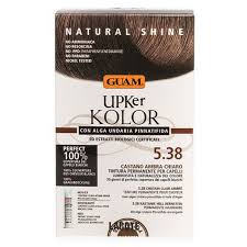 GUAM UPKER KOLOR TINTA CAPELLI 5,38 CASTANO AMBRA CHIARO CON ALGA UNDARIA PINNATIFIDA - Speedyfarma.it