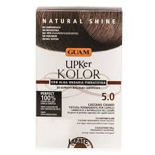 GUAM UPKER KOLOR TINTA CAPELLI 5,0 CASTANO CHIARO CON ALGA UNDARIA PINNATIFIDA - Speedyfarma.it