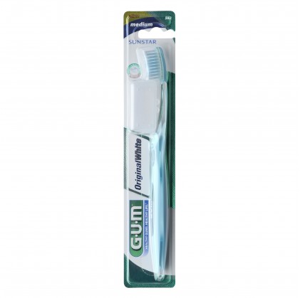 GUM ORIGINAL WHITE SPAZZOLINO ANTI-MACCHIA MED COMP - Speedyfarma.it