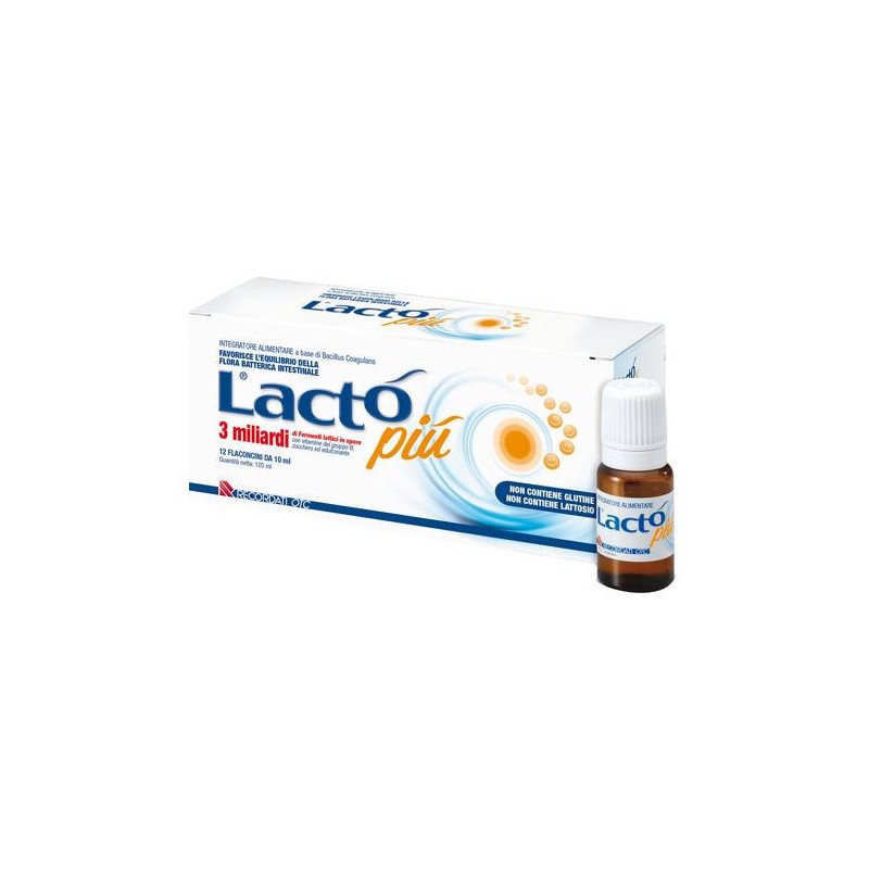 LACTO PIU 3 MILIARDI 12 FLACONCINI - Speedyfarma.it