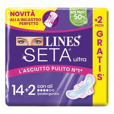 LINES SETA ULTRA ASSORBENTI ALI CP 14+2 PEZZI - Speedyfarma.it
