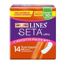 LINES SETA ULTRA ASSORBENTI LEGGERO DWCT 14 PEZZI - Speedyfarma.it