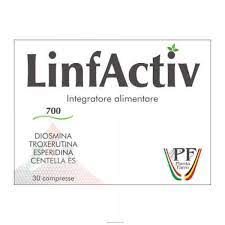 LINFACTIV INTEGRATORE ALIMENTARE PER INSUFFICIENZA VENOSA 30COMPRESSE 27,6 G - Speedyfarma.it