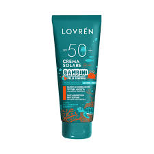 LOVREN SOLAIRE CREMA SOLARE SPF50+ PELLI SENSIBILI BAMBINI 200 ML - Speedyfarma.it