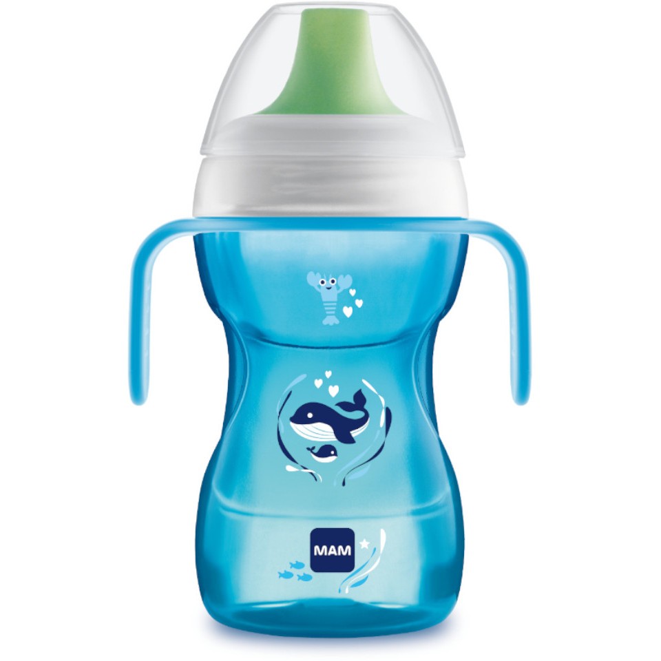 MAM TAZZA FUN TO DRINK 270 ML 8+ BECCUCCIO RIGIDO MASCHIO - Speedyfarma.it