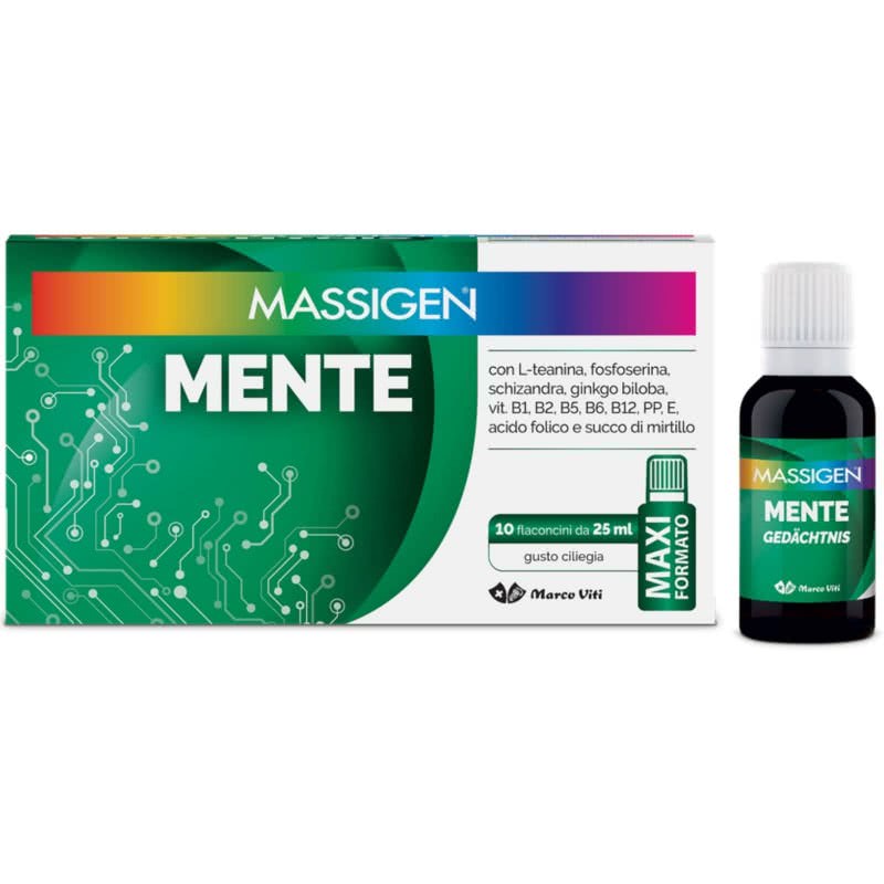 MASSIGEN MENTE 10 FLACONI DA 25 ML - Speedyfarma.it