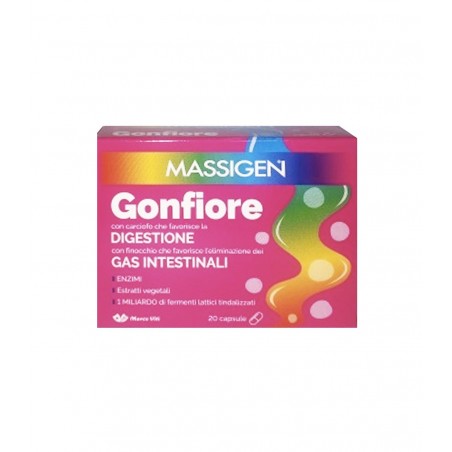 MASSIGEN GONFIORE 20 STICK OROSOLUBILI - Speedyfarma.it