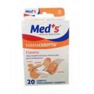 CEROTTO MEDS STRIP POLIETILENE IPOALLERGENICO MEDIO 20 PEZZI - Speedyfarma.it