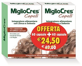 MIGLIOCRES 60+60 CAPSULE 60 G PROMOZIONE - Speedyfarma.it