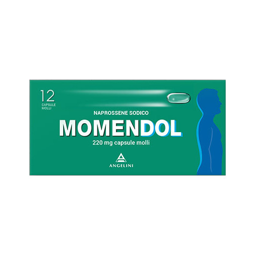 MOMENDOL*12CPS MOLLI 220MG  - Speedyfarma.it