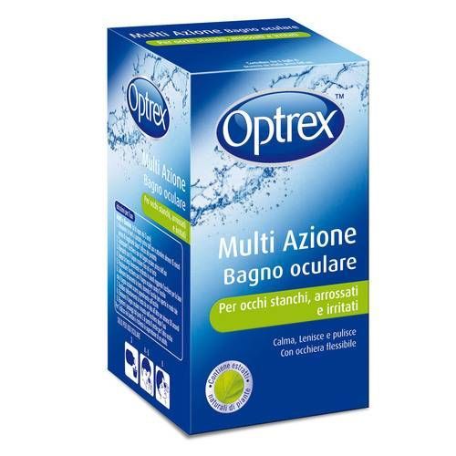 BAGNO OCULARE OPTREX MULTI AZIONE 300 ML + OCCHIERA FLESSIBILE - Speedyfarma.it
