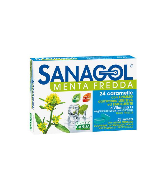 SANAGOL MENTA FREDDA 24 CARAMELLE  - Speedyfarma.it