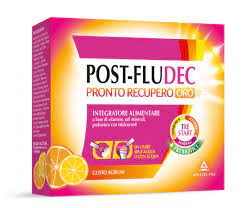 POSTFLUDEC AGRUMI PRONTO RECUPERO ORO 12 BUSTINE - Speedyfarma.it