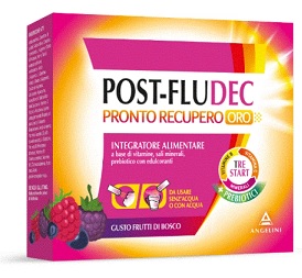 POSTFLUDEC FRUTTI DI BOSCO PRONTO RECUPERO ORO 12 BUSTINE - Speedyfarma.it