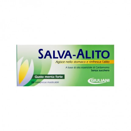 SALVA ALITO MENTA FORTE 30 COMPRESSE - Speedyfarma.it