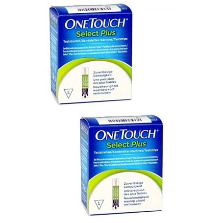 STRISCE MISURAZIONE GLICEMIA ONETOUCH SELECT PLUS 25 STRISCE - Speedyfarma.it