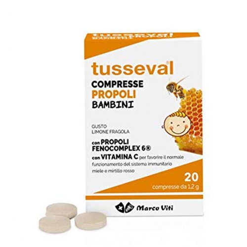 TUSSEVAL GOLA BAMBINI 24 COMPRESSE  - Speedyfarma.it