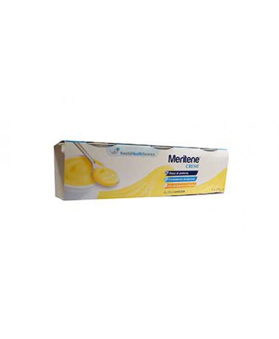 MERITENE CREMA VANIGLIA 3 VASETTI X 125 G - Speedyfarma.it