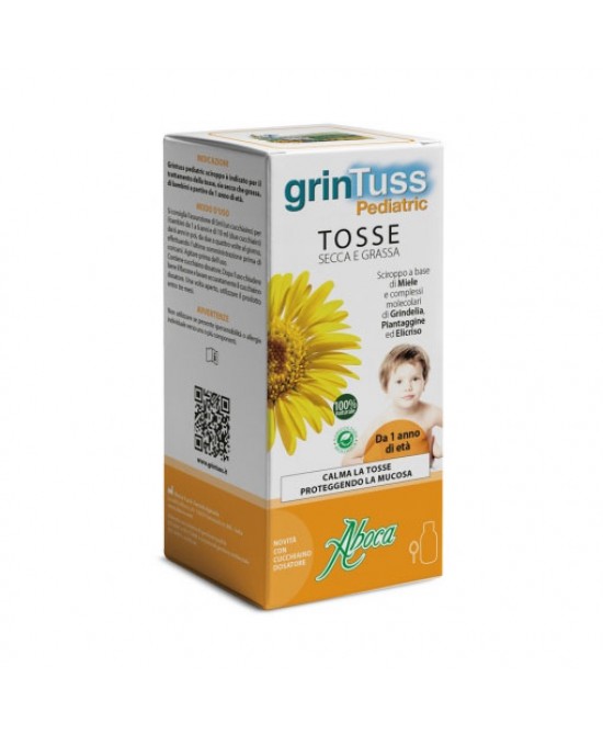GRINTUSS PEDIATRIC SCIROPPO 180 G - Speedyfarma.it