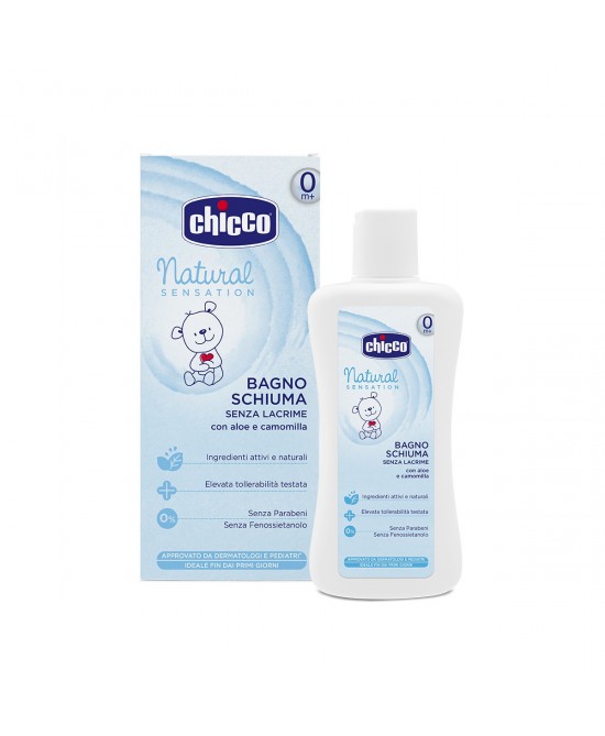 CHICCO BAGNOSCHIUMA NATURAL SENSATION 500 ML - Speedyfarma.it