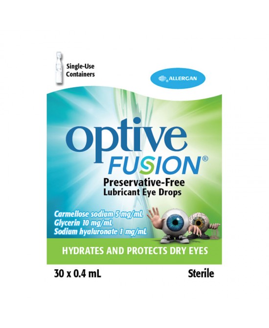 OPTIVE FUSION UD SOLUZIONE OFTALMICA STERILE 30 FLACONCINI MONODOSE 0,4 ML - Speedyfarma.it