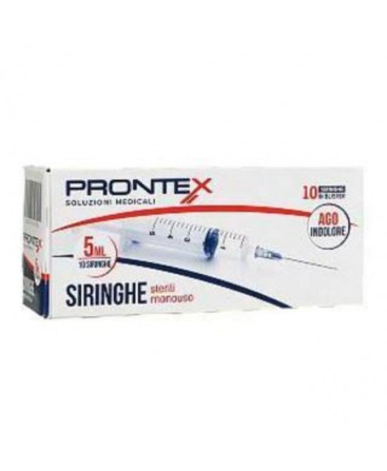 SIRINGA PRONTEX 5 ML AGO IND 10 PEZZI - Speedyfarma.it
