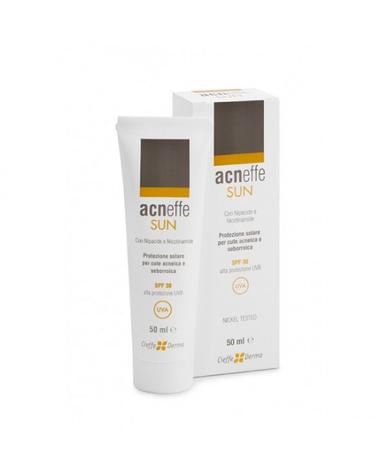 ACNEFFE SUN SPF 30 ALTA PROTEZIONE UVB PER CUTE ACNEICA E SEBORROICA 50 ML - Speedyfarma.it
