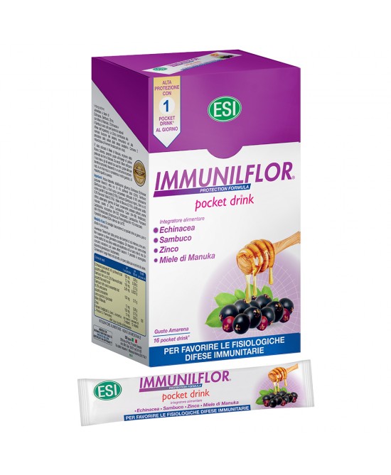 ESI IMMUNILFLOR POCKET DRINK 16 POCKET DRINK - Speedyfarma.it