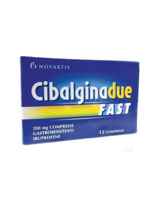 CIBALGINA DUE FAST*12CPR 200MG - Speedyfarma.it