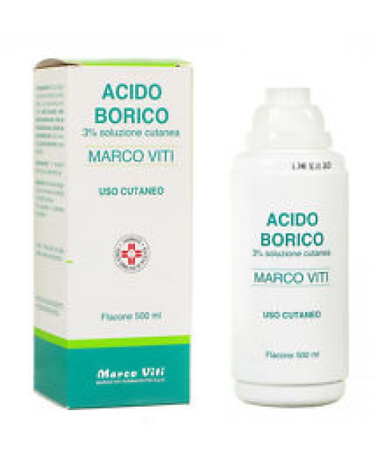 ACIDO BORICO MV*3% 500ML - Speedyfarma.it
