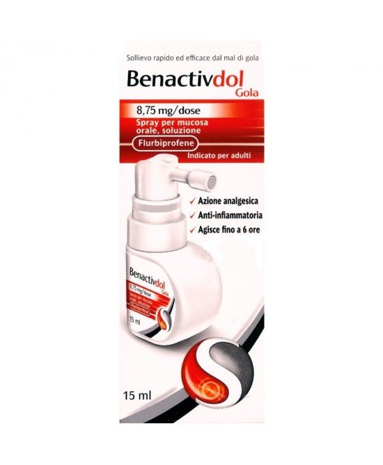 BENACTIVDOL GOLA*SPRAY15ML8,75 - Speedyfarma.it