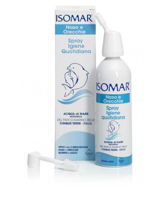 SOLUZIONE ACQUA DI MARE ISOMAR SPRAY IGIENE QUOTIDIANA 100 ML - Speedyfarma.it