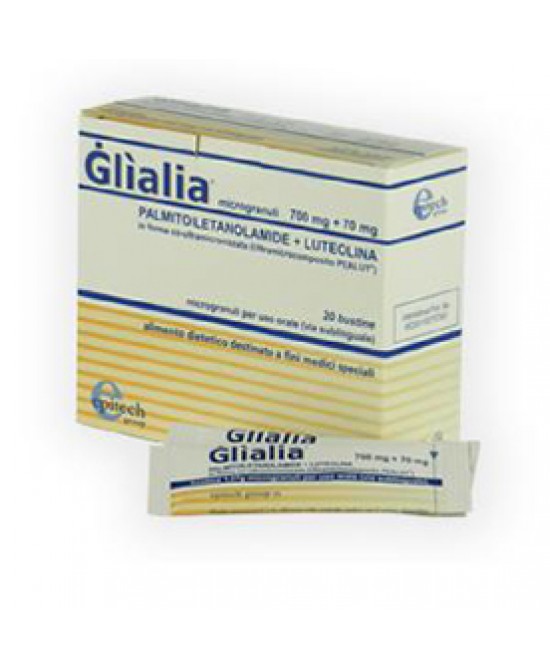 GLIALIA 700MG + 70MG MICROGRANULI USO ORALE VIA SUBLINGUALE 20 BUSTINE 1,27 G - Speedyfarma.it