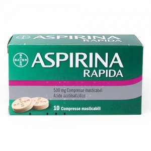 ASPIRINA RAPIDA*10CPRMAST500MG - Speedyfarma.it